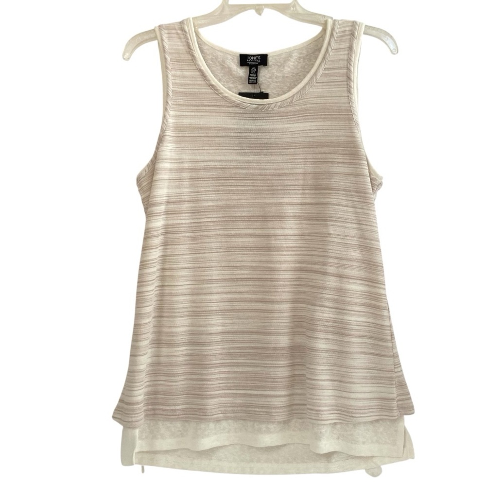 NWT Jones New York Signature Tank Top Modern Essentials Collection, Size S